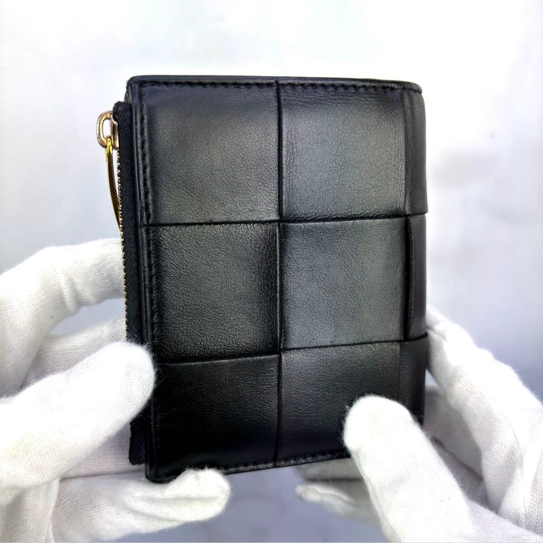 ⭐️極美品⭐️ BOTTEGA VENETA　コンパクト財布　2つ折り　カセット