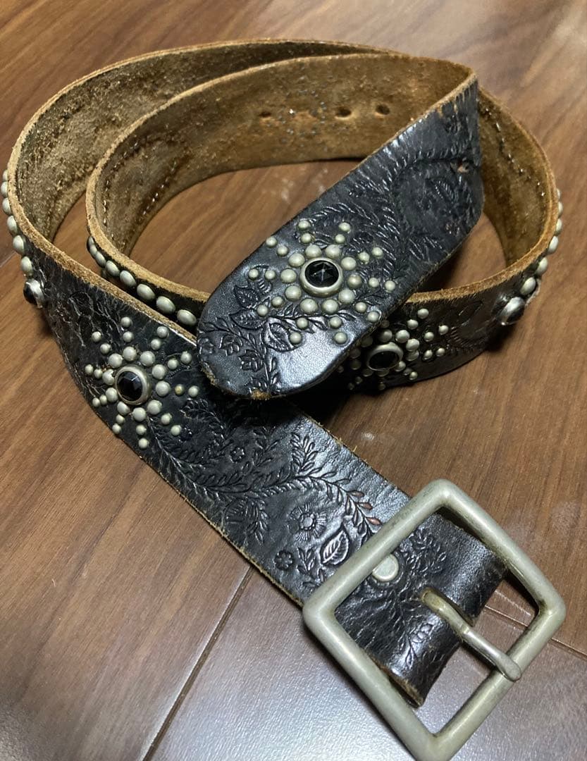 初期HTC スタッズベルト ３６ ビンテージ 原宿No.11購入