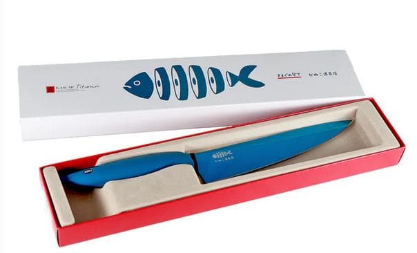 【新品・未使用】きまぐれクック 包丁 きまぐれブルー Aセット かねこ道具店