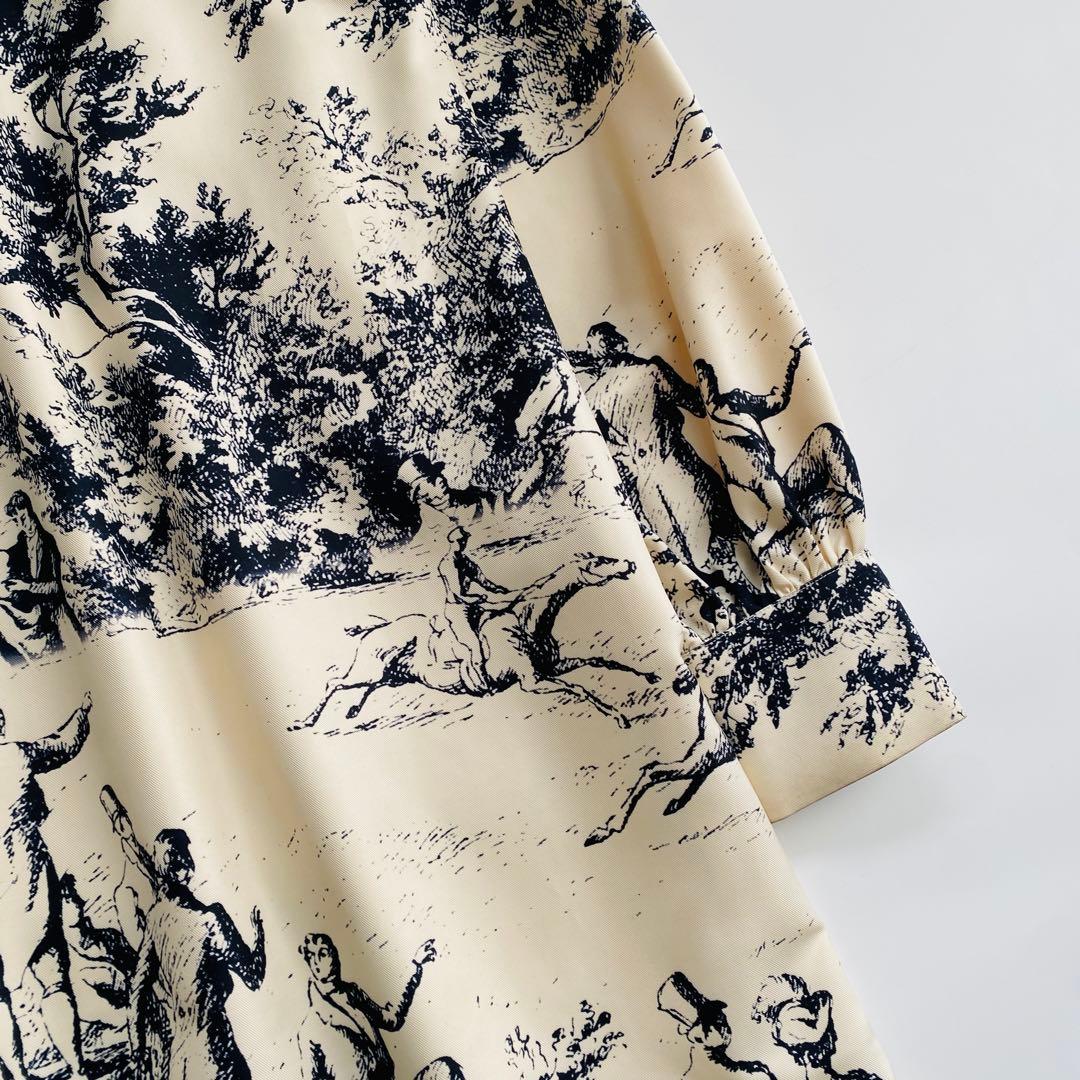 ワンピース JOHN French Scenic Printed Dress LITMUS