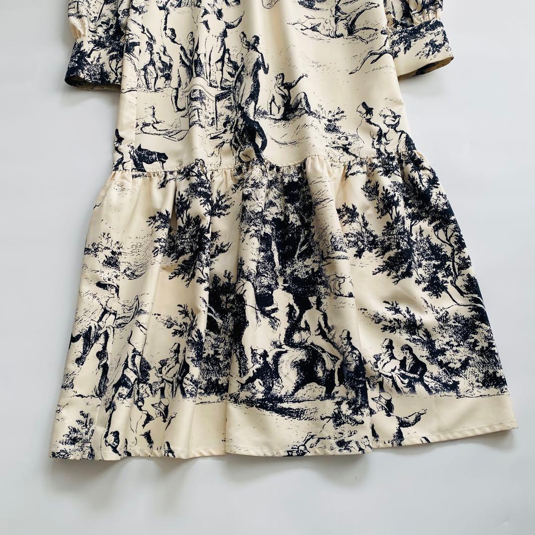 ワンピース JOHN French Scenic Printed Dress LITMUS