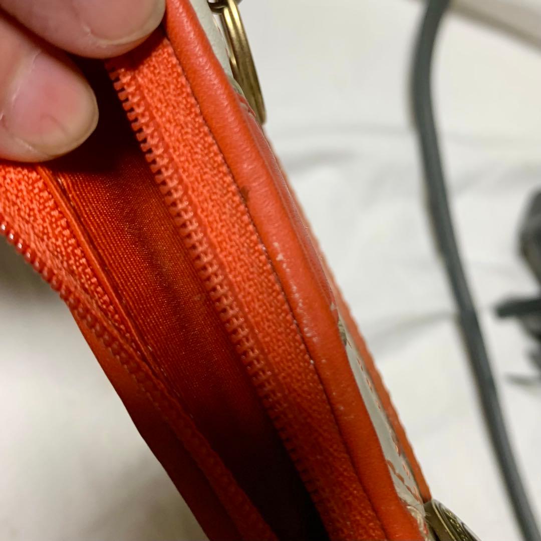 15年程前のコーチ　オレンジキーチャーム/バッグチャーム/ケース