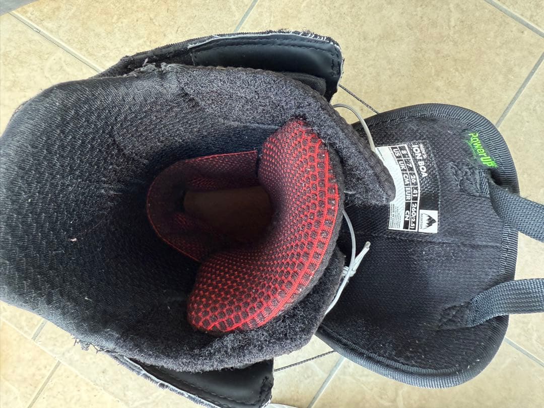 （送料キャンペーン値下げ）【21-22】BURTON ION BOA 26センチ