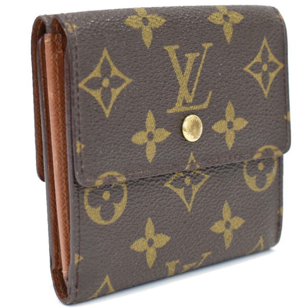 ✨正規品 ルイヴィトン モノグラム Wホック 折り財布 M61652 人気モデル