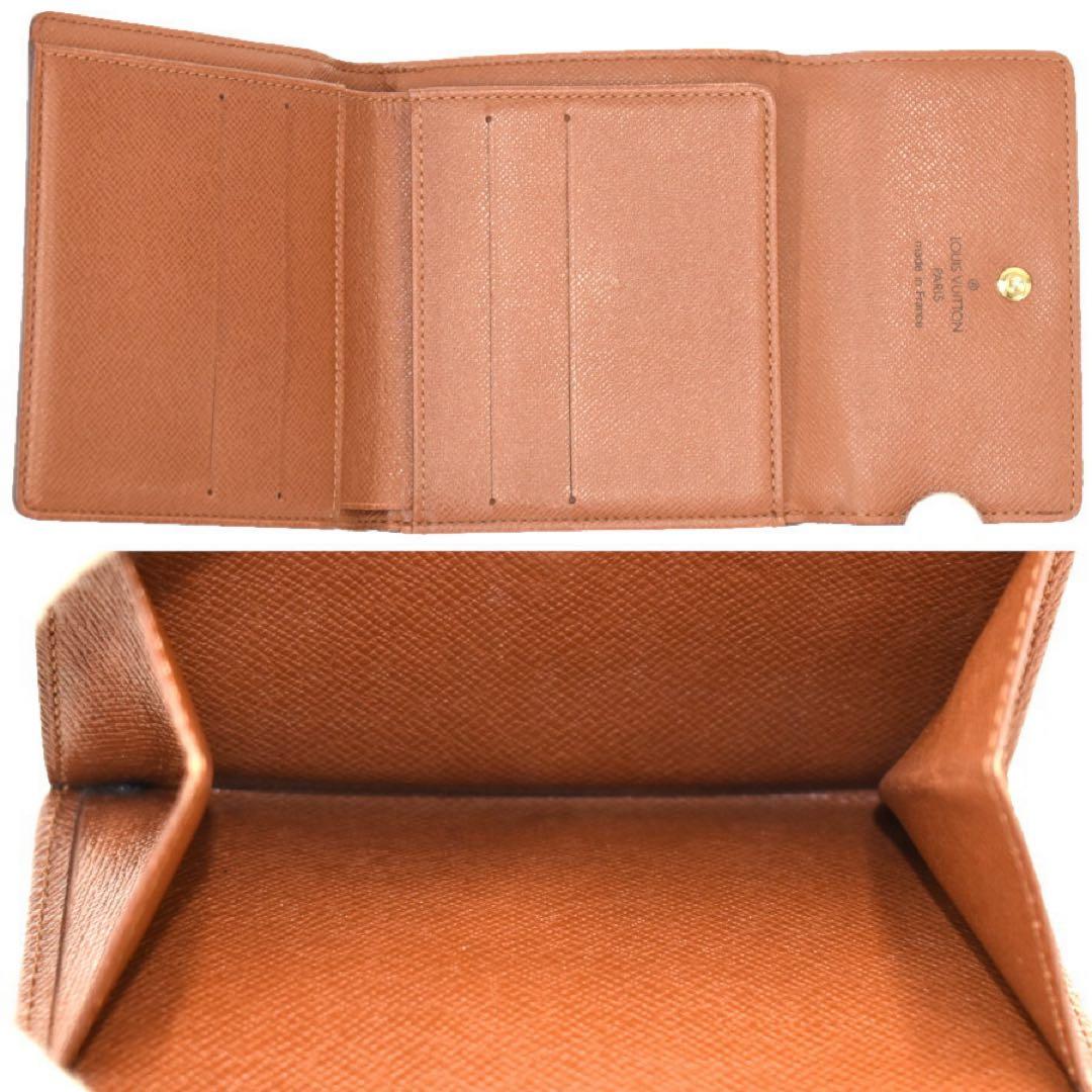 ✨正規品 ルイヴィトン モノグラム Wホック 折り財布 M61652 人気モデル