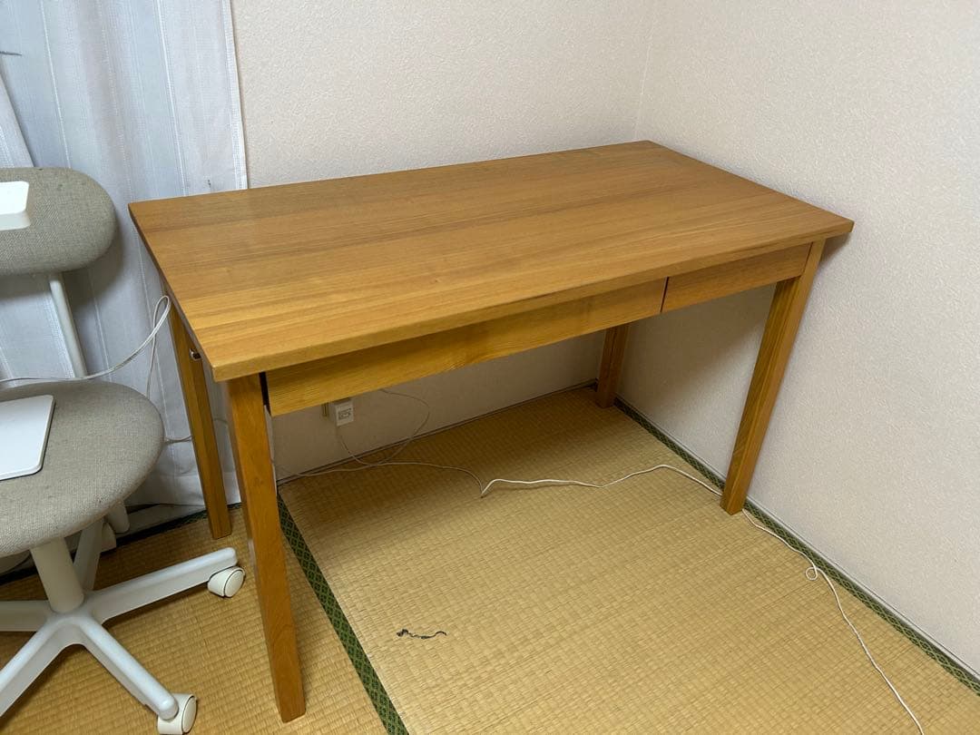 無印良品学習デスク