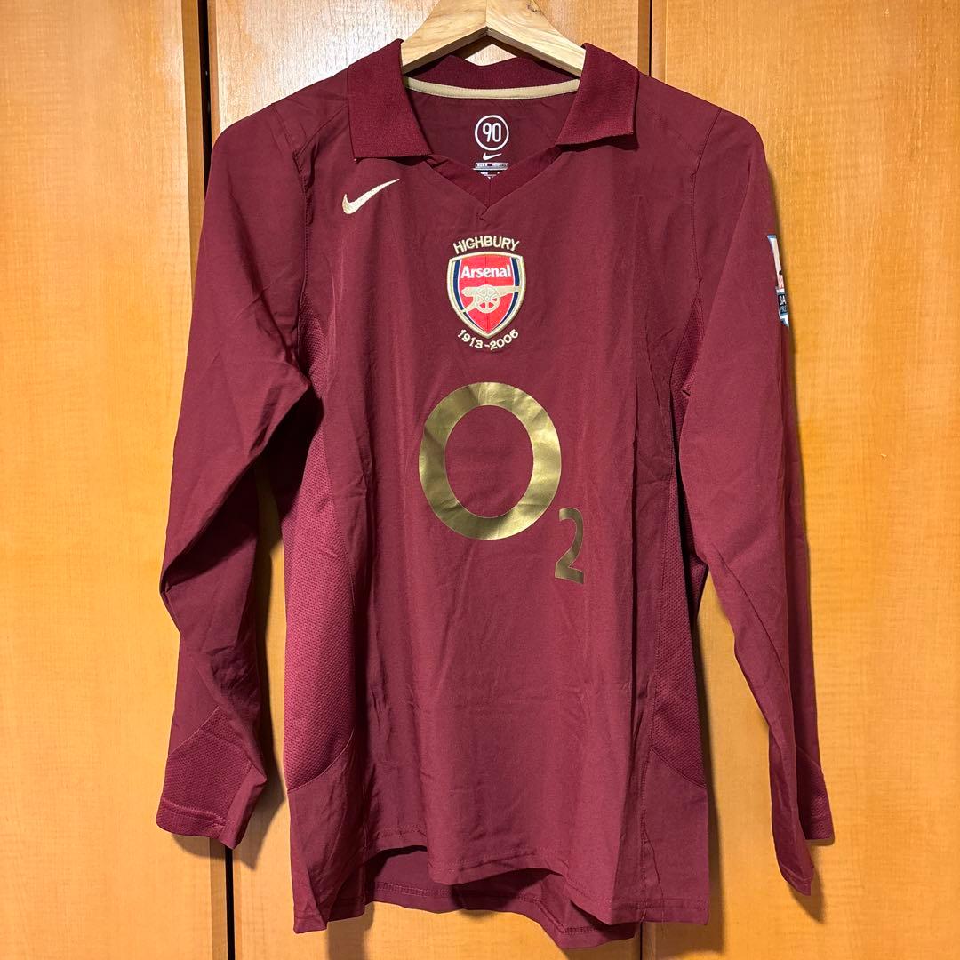 アーセナル アンリ 05-06 ホームユニフォーム