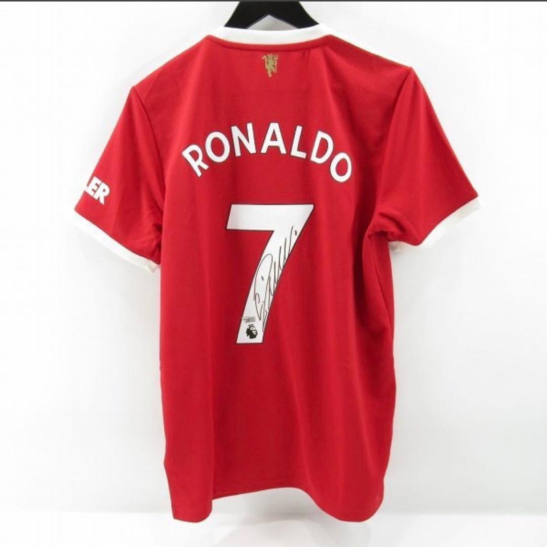 クリスティアーノロナウド 直筆サイン マンチェスター・ユナイテッド ユニフォーム