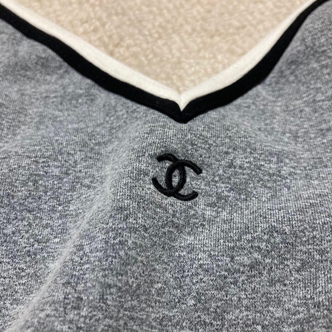 【レア】CHANEL 98P未使用タグ付サイズ38 水着　セパレート　ココマーク