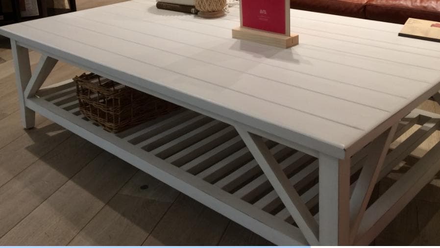 ビーチリゾート風　リビングテーブル サイズ：W150xD90xH42cm