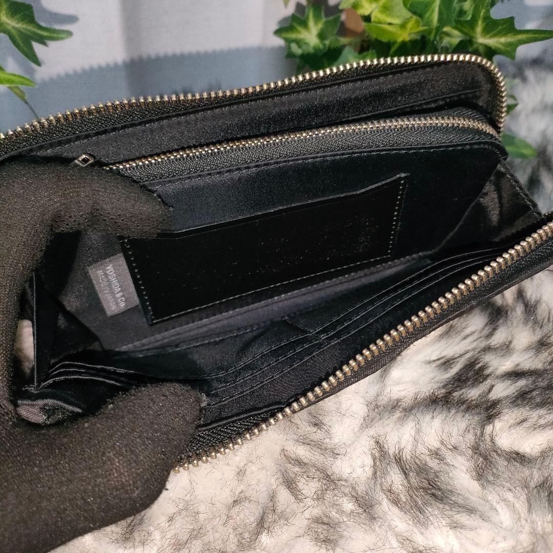極希少 PORTER 長財布 ブラック カモフラ ギリー ポーター 財布 黒迷彩