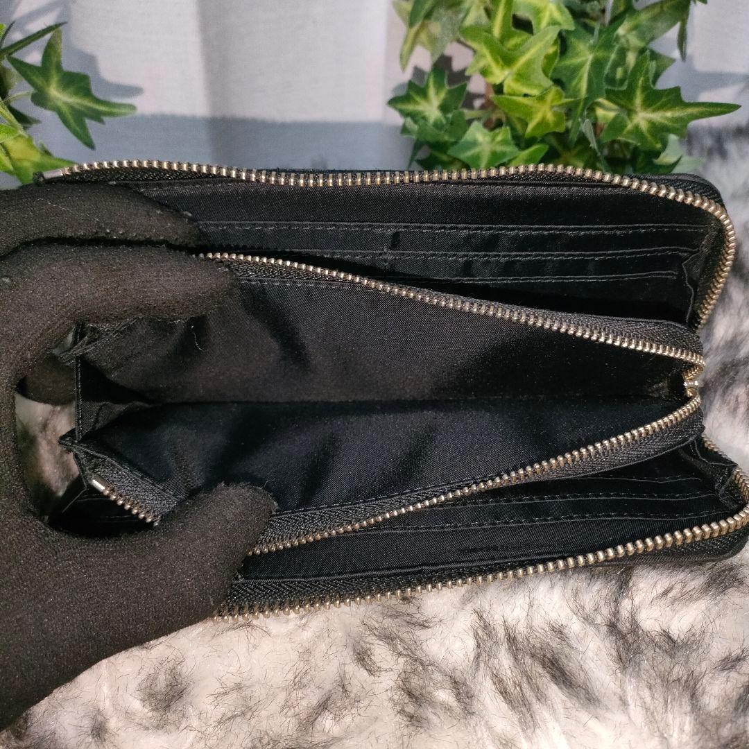 極希少 PORTER 長財布 ブラック カモフラ ギリー ポーター 財布 黒迷彩
