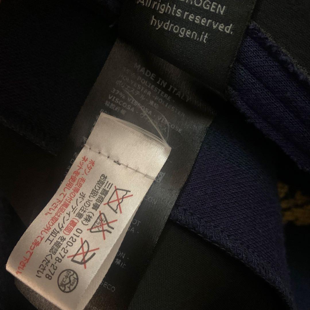 HYDROGEN【極美品】タータンチェックコート ボンディング加工 ハイドロゲン