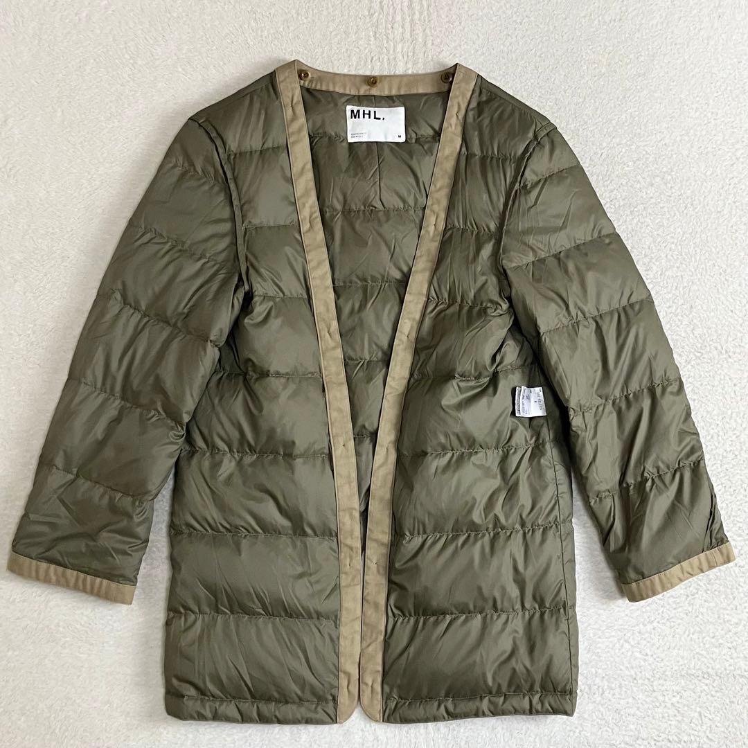 MHL ステンカラーコート ダウンライナー 着脱可　M ベージュ 匿名配送