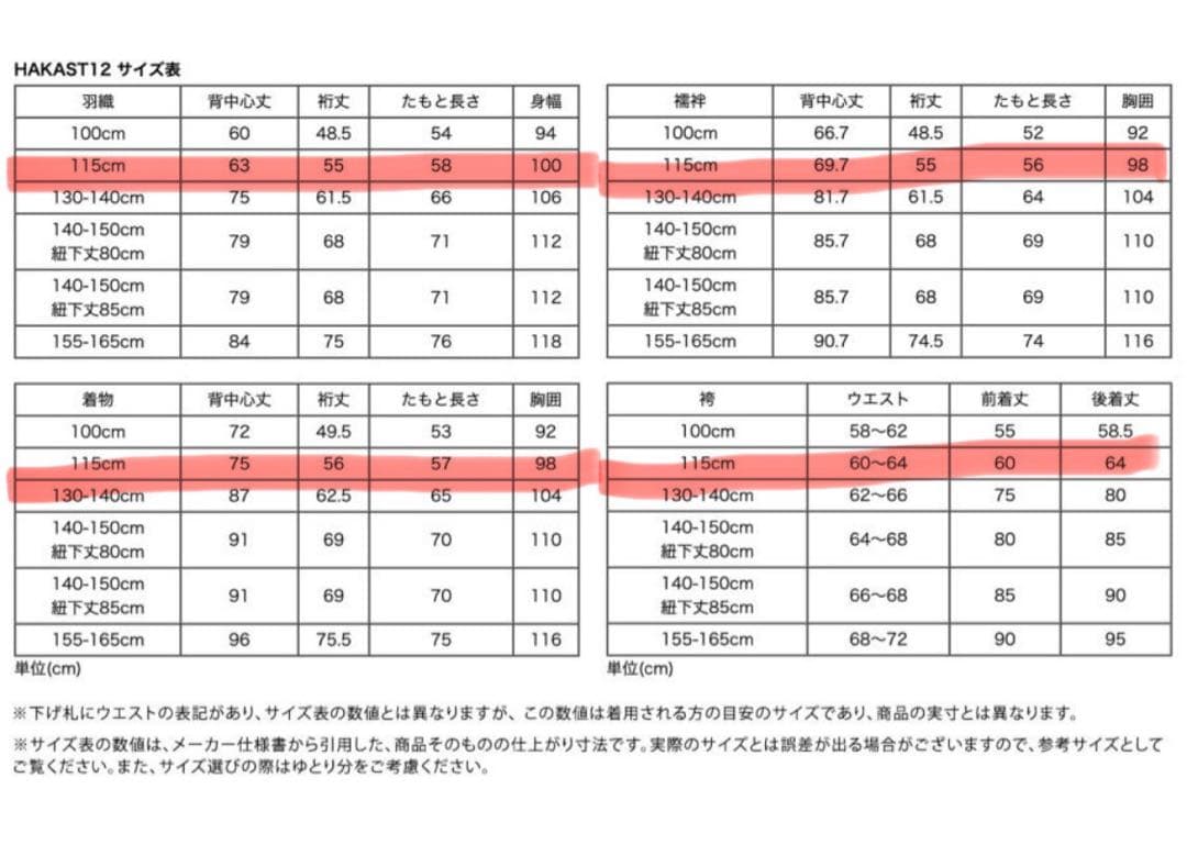 Catherine Cottage 袴セット 115cm 男の子 七五三