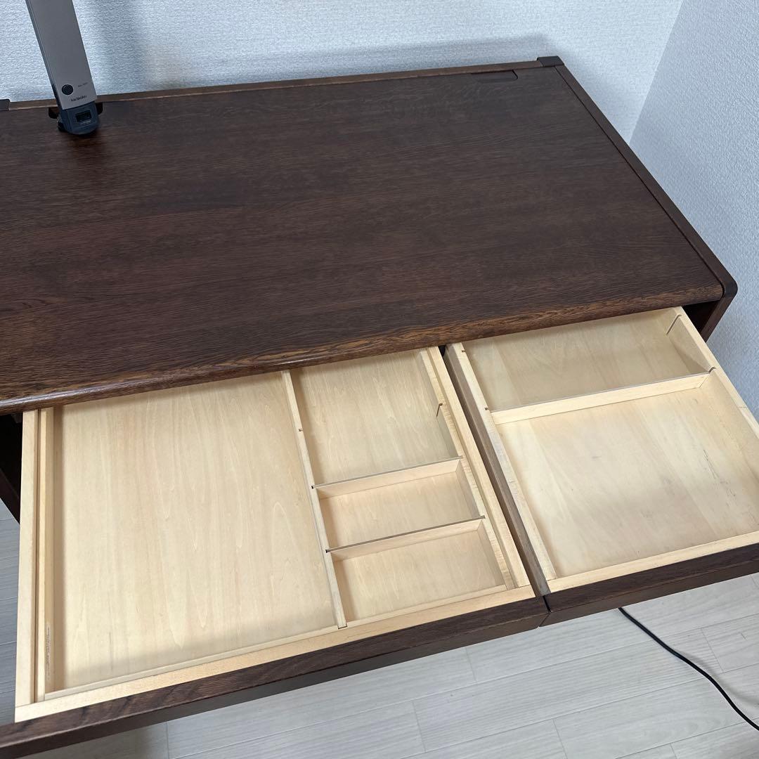 カリモク ベネッセ 学習机 事務机 パソコンデスク 高さ調整機能付 ※i4※