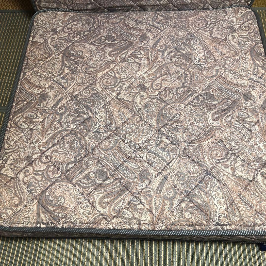 『美品』フランスベッド折り畳みスプリングマットレス　日本製