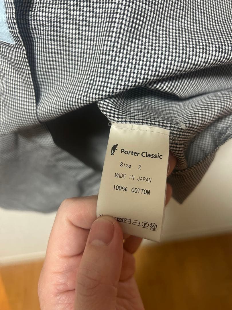 美品　porter classic ALUMO SHIRT