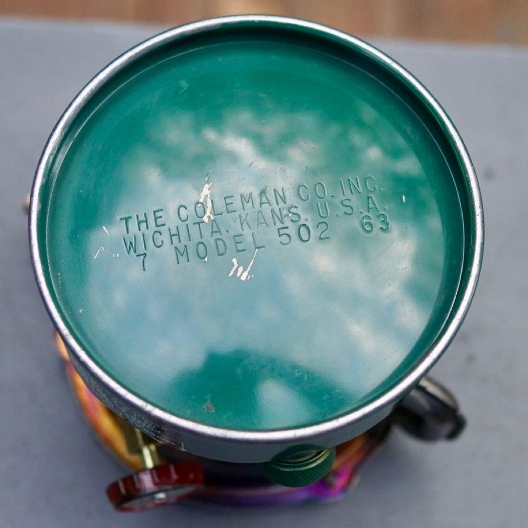 1963/7製造　コールマン502シングルバーナーストーブ
