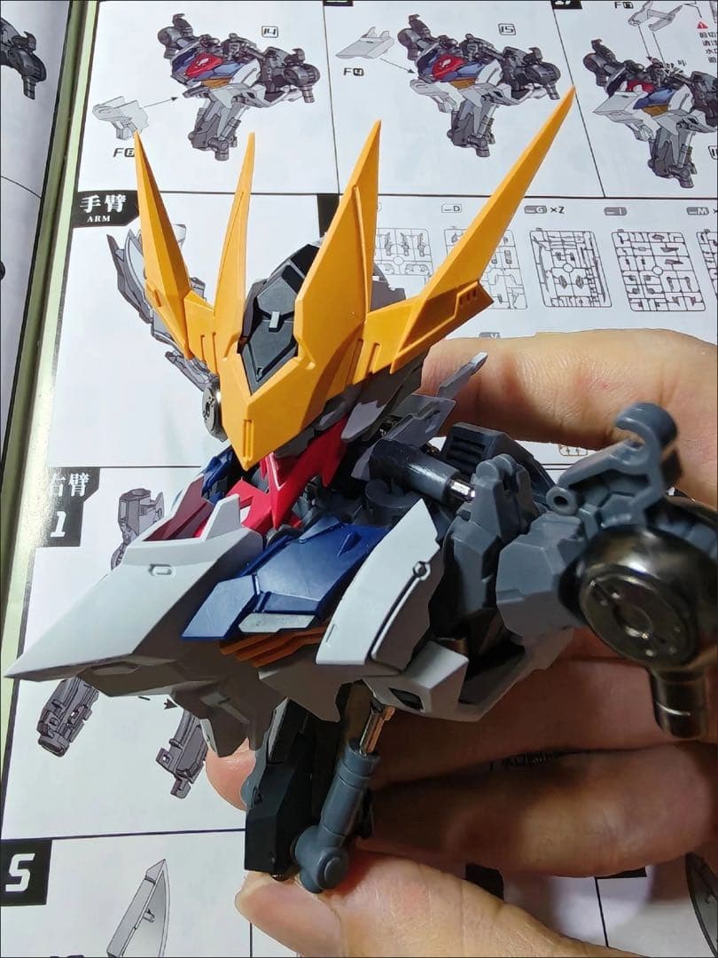 LUNAVOR製　バルバトスルプスレクス　似　狼王 バルバトス似 GK様式