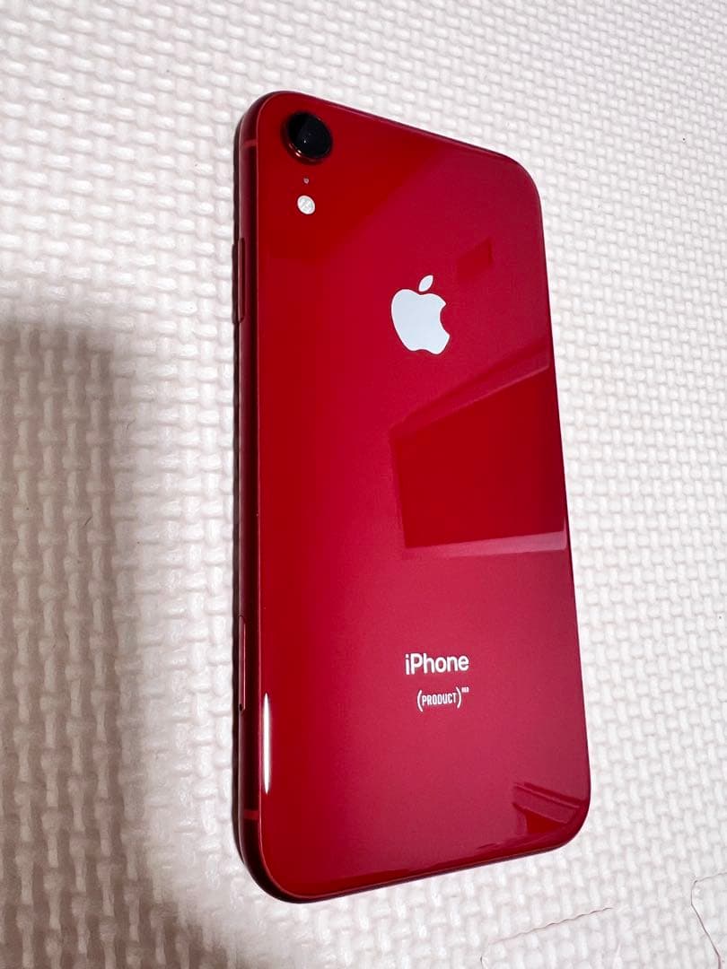 iPhoneXR 64GB レッド DOCOMO バッテリー100%