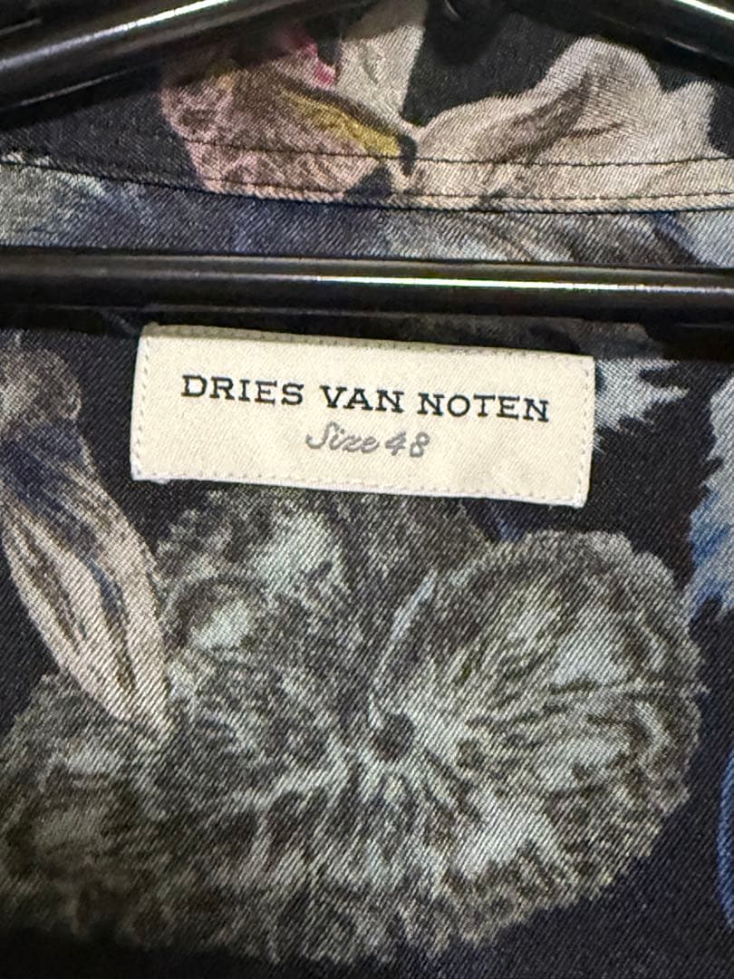 DRIES VAN NOTEN 14SS フラワー柄シャツ　ドリスヴァンノッテン