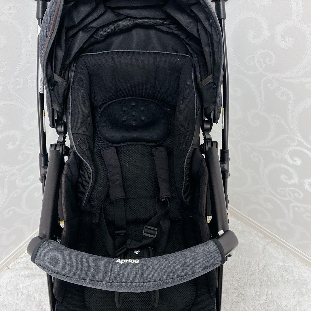 【美品】Aprica ベビーカー ラクーナ クッション フリー プラス