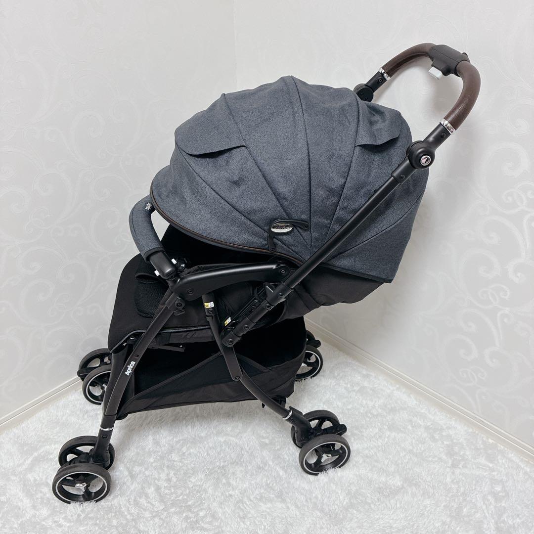 【美品】Aprica ベビーカー ラクーナ クッション フリー プラス
