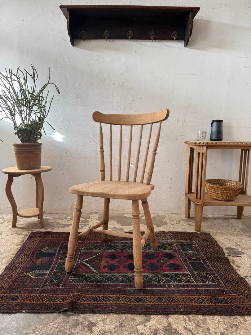 ビンテージ　ダイニングチェア　カフェチェア　剥離加工　no3