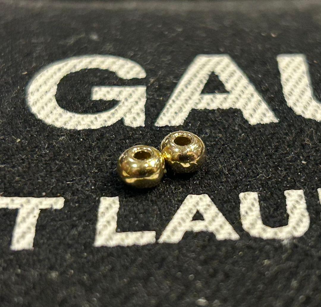 goro’s K18ビーズ Mサイズ 2個セット