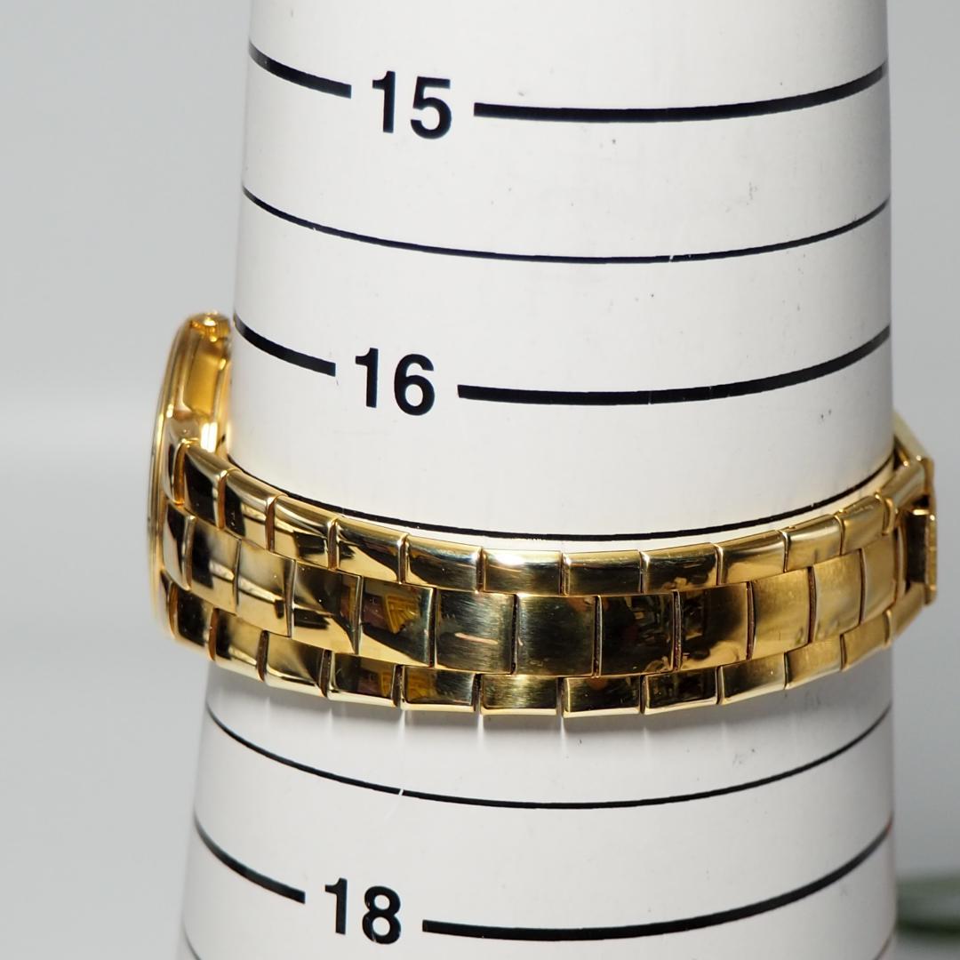 美品 グッチ GUCCI 3300L ローマン ゴールド文字盤 腕時計 H522