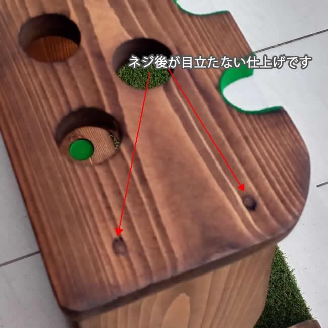 ゴルフクラブスタンド13本＋7本　塗装仕上、3色より選べます【完成品でお届け】