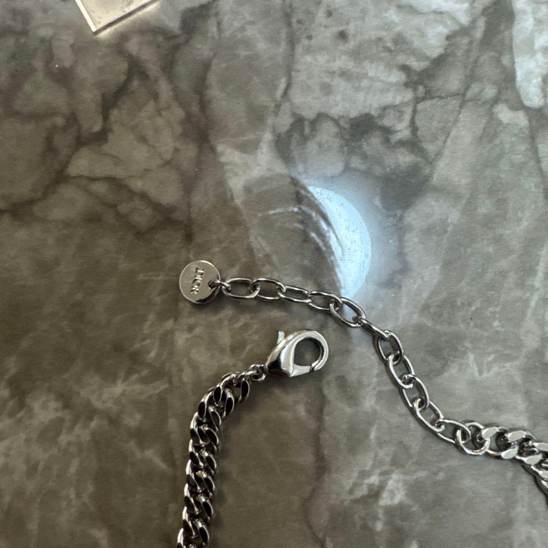 Dior シルバー チェーンネックレス　ディオール