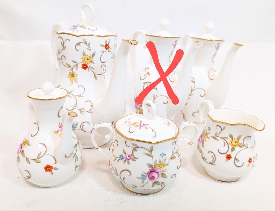ポット クリーマー Noritake 5点セット スタジオコレクション