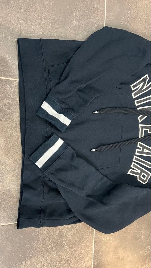 美品　NIKE AIR フーディ パンツ　スエット　セットアップ　ネイビー