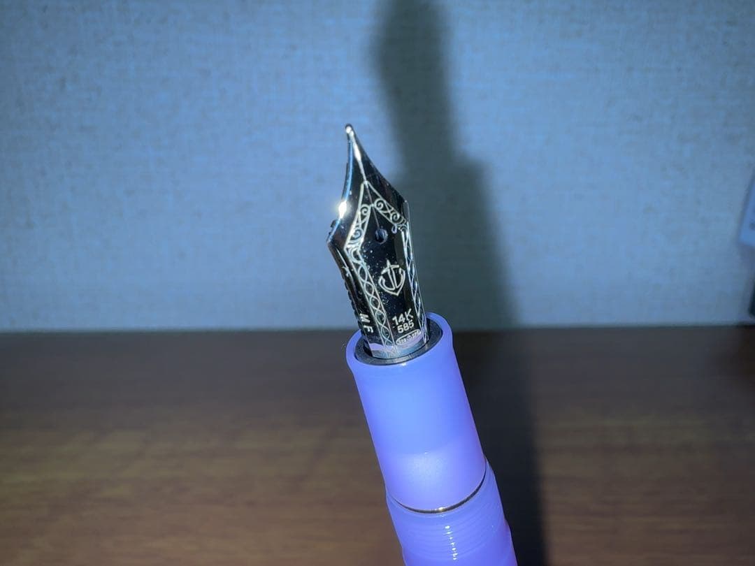 セーラー万年筆 世界のティータイム 煉切 スリム万年筆 14K/MF