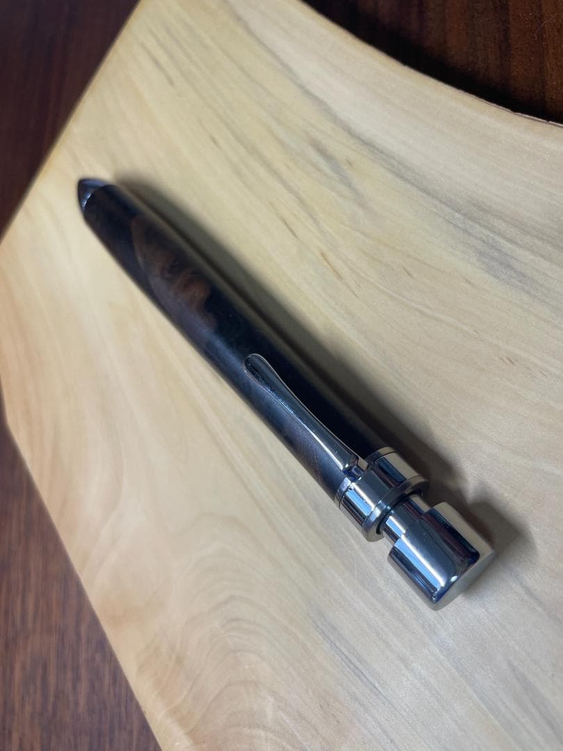 【ぼりぼりさま専用　工房楔 グラッソ】黒檀　こぶ杢