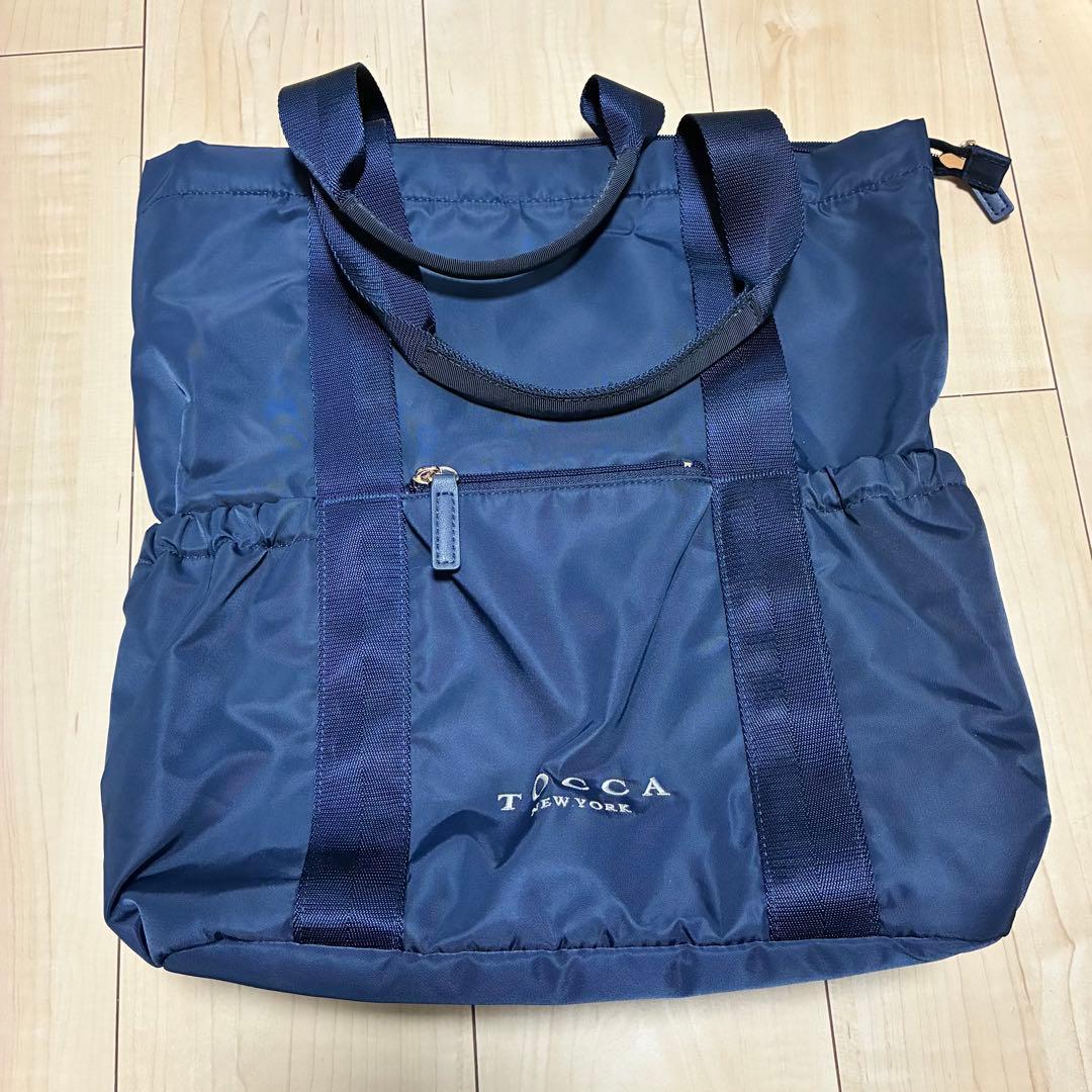 TOCCA トッカ 2way バッグパック ネイビー