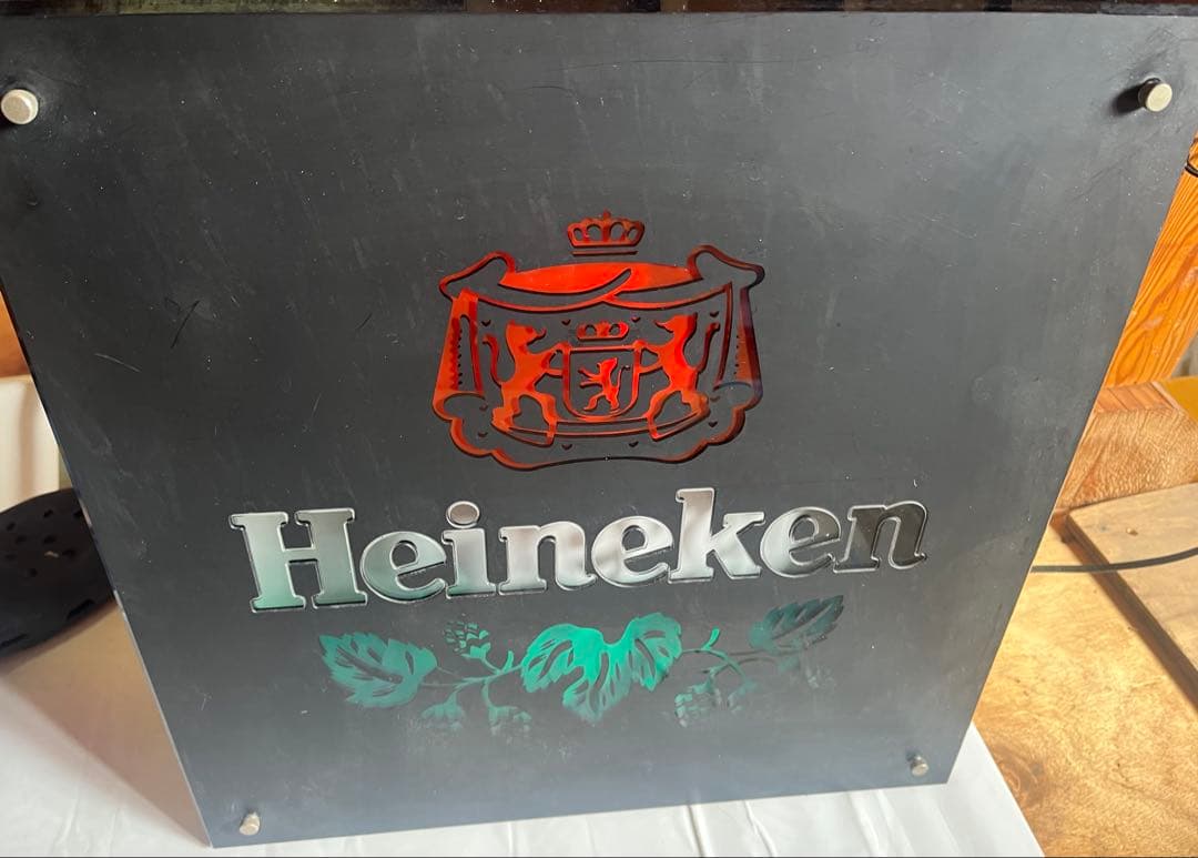 Heineken ハイネケン　ロゴ ライト　バー　ナイトラウンジ　スナック