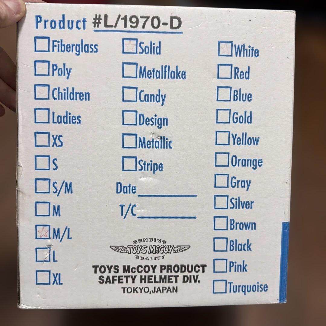 Buco ホワイト ジェットヘルメット　MOTO m/L