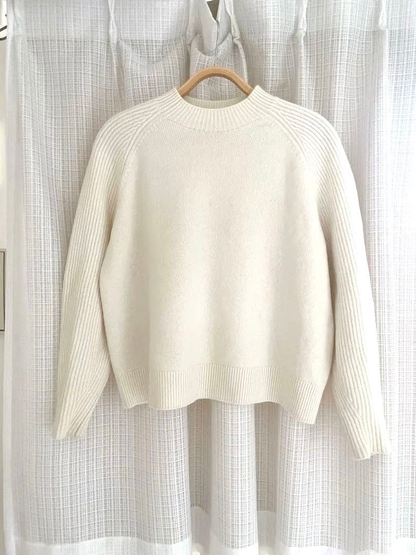 【Theory luxe】2025FWウールカシミアニット 定価30800円