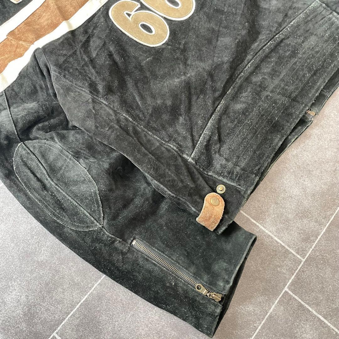 80-90s ヴィンテージ 本革 Route 66 スエードレザージャケット