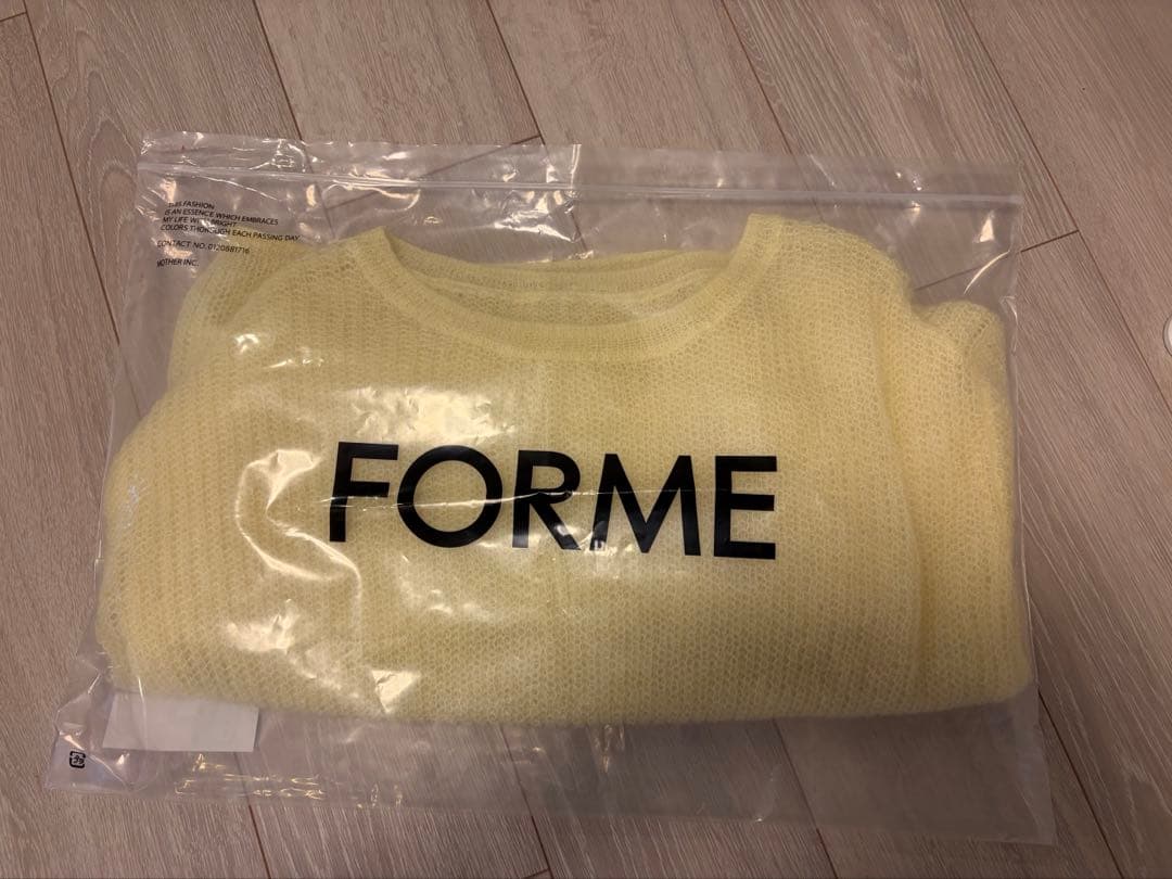 東原亜希　forme モヘアニット