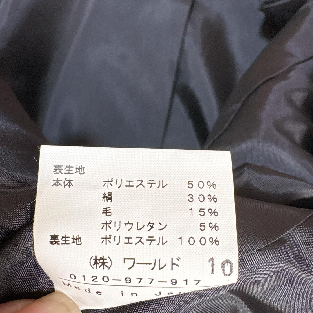 美品⭐️INDIVI V.A.I ストライプ パンツセットアップ シルク混38