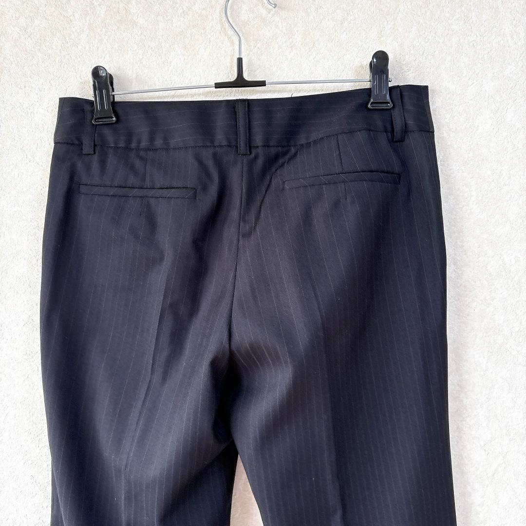 美品⭐️INDIVI V.A.I ストライプ パンツセットアップ シルク混38