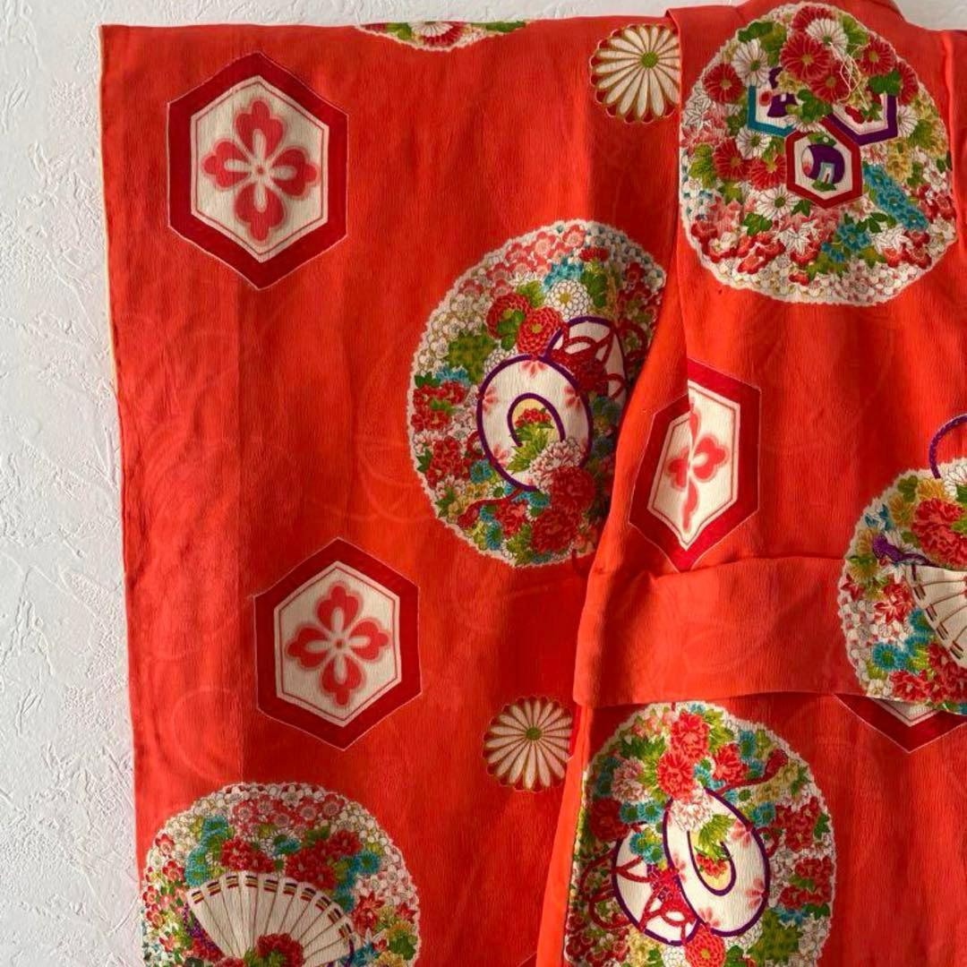 【6/6までのお値下げ！】七五三　３歳　アンティーク着物セット　フルセット