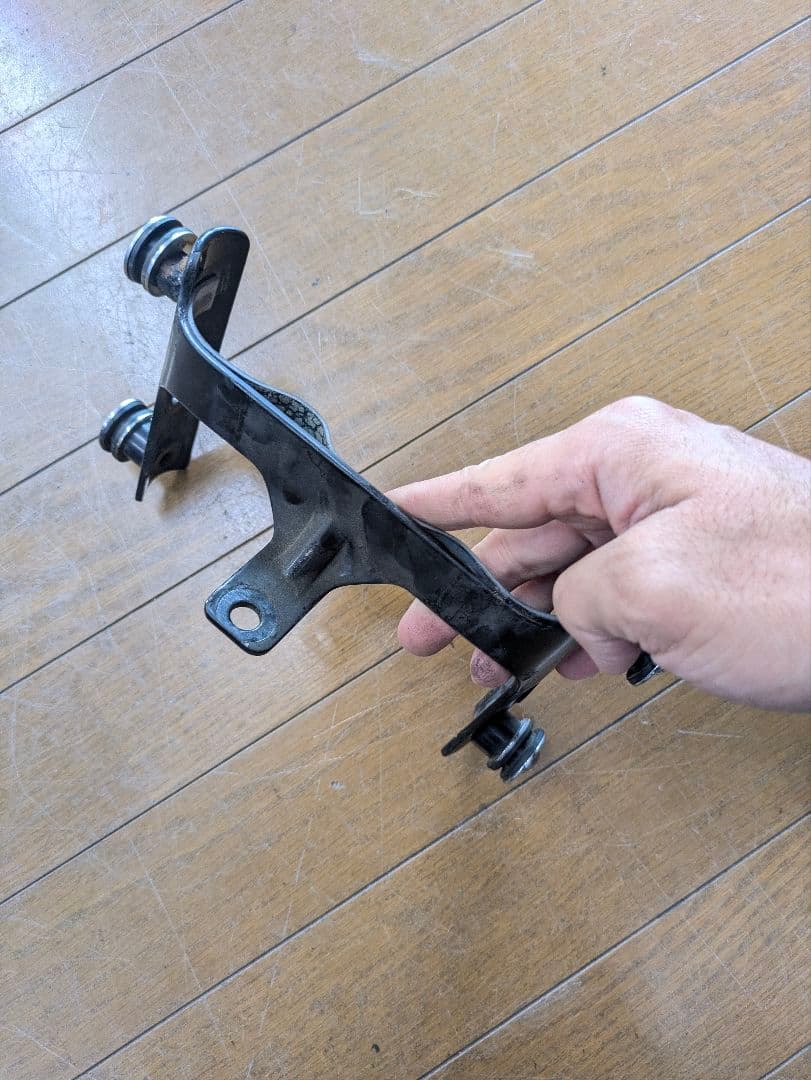 ハーレー純正　スプリンガーフォーク用ウインドシールドセット　ブラケット付き