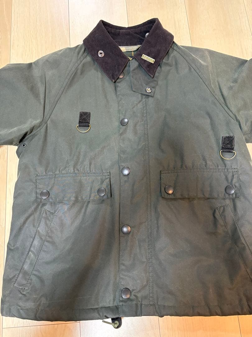 w*o様 Barbour Spey oiled wax jacket 36