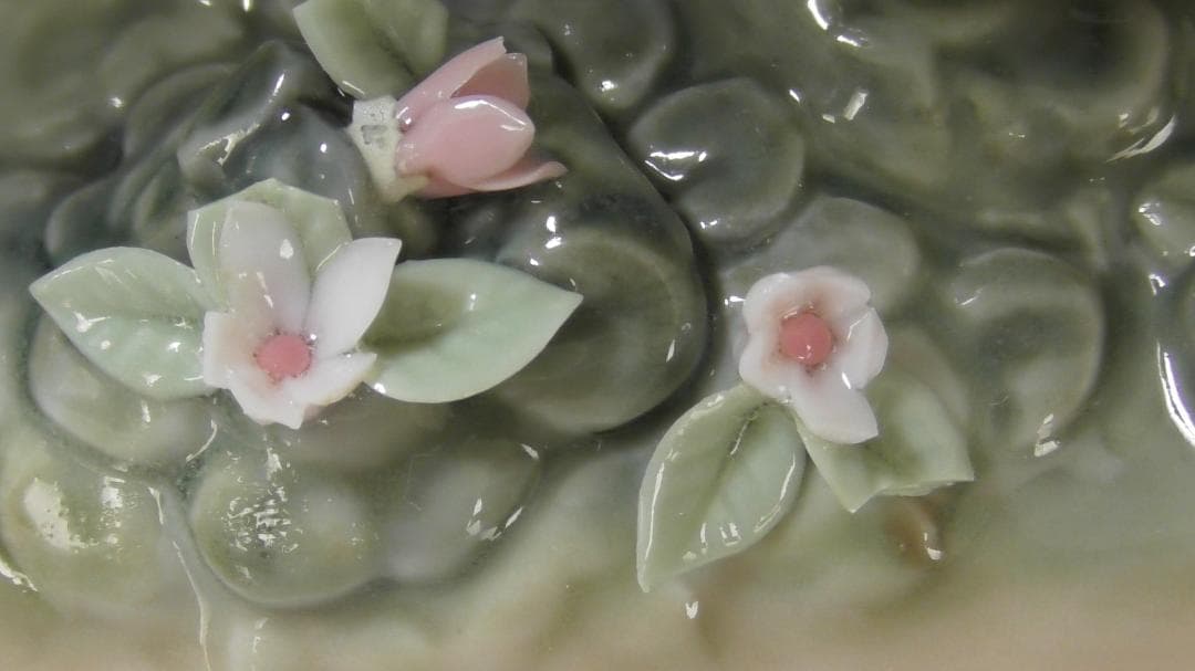 LLADRO　リヤドロ【春を告げる小鳥たち】２　リアドロ　インテリア　　Ｌ454