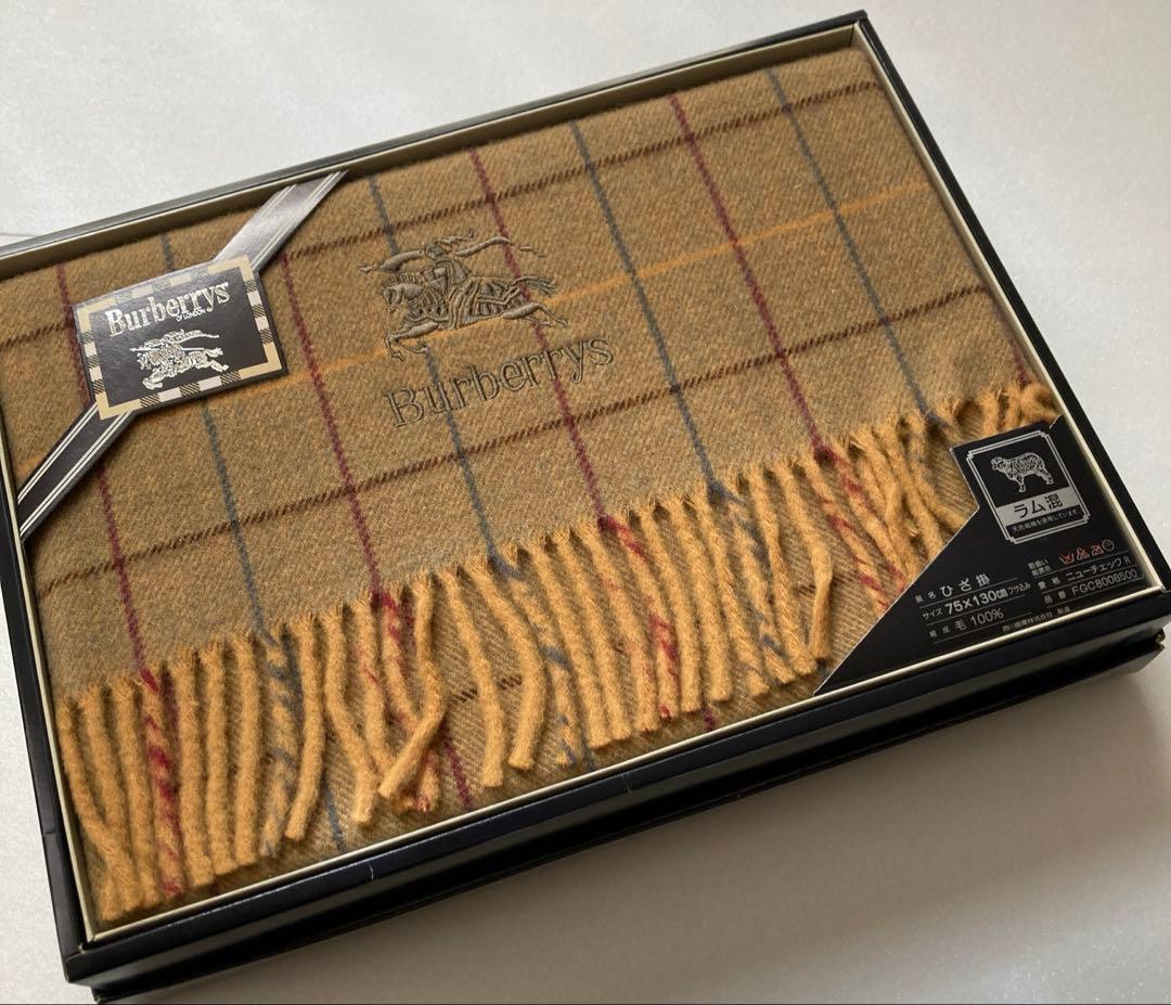 バーバリー　ひざ掛け